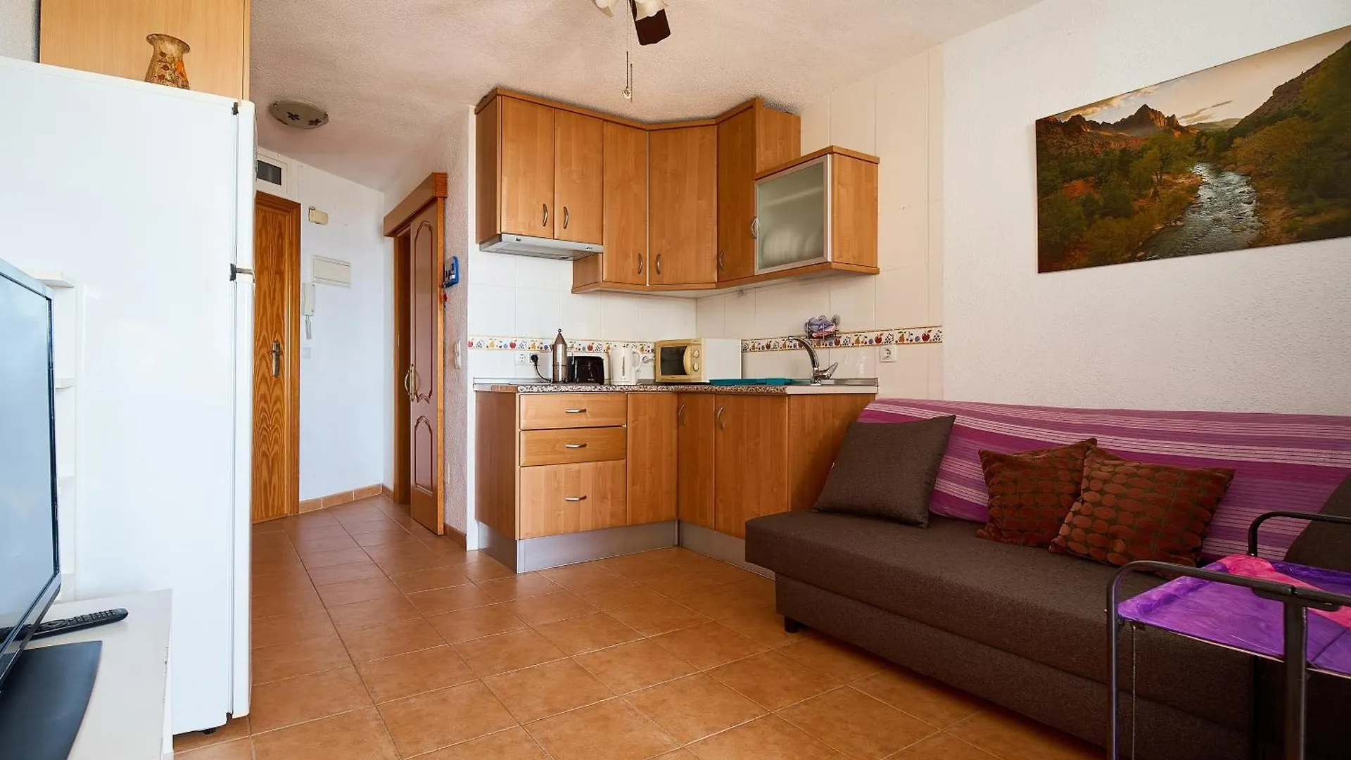 Apartment Lovely Studio With Seaview 700M From The Beach La Cala Del Moral